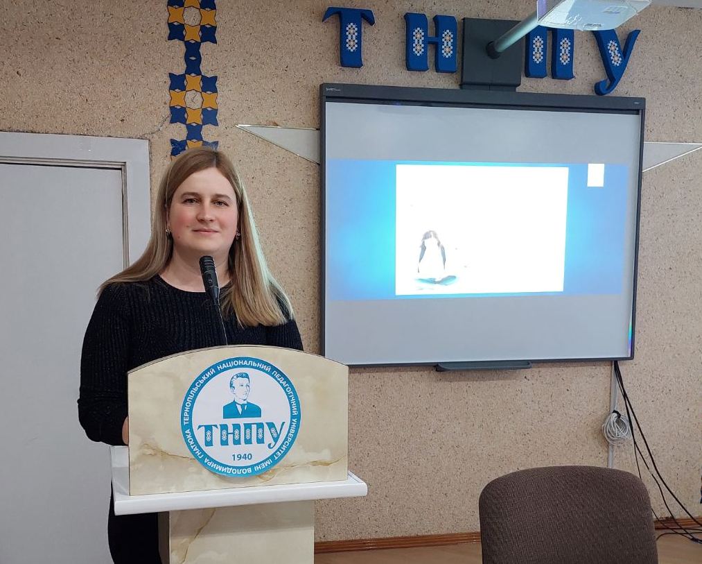 Виступ Лесі Заставецької Виступ Лесі Заставецької